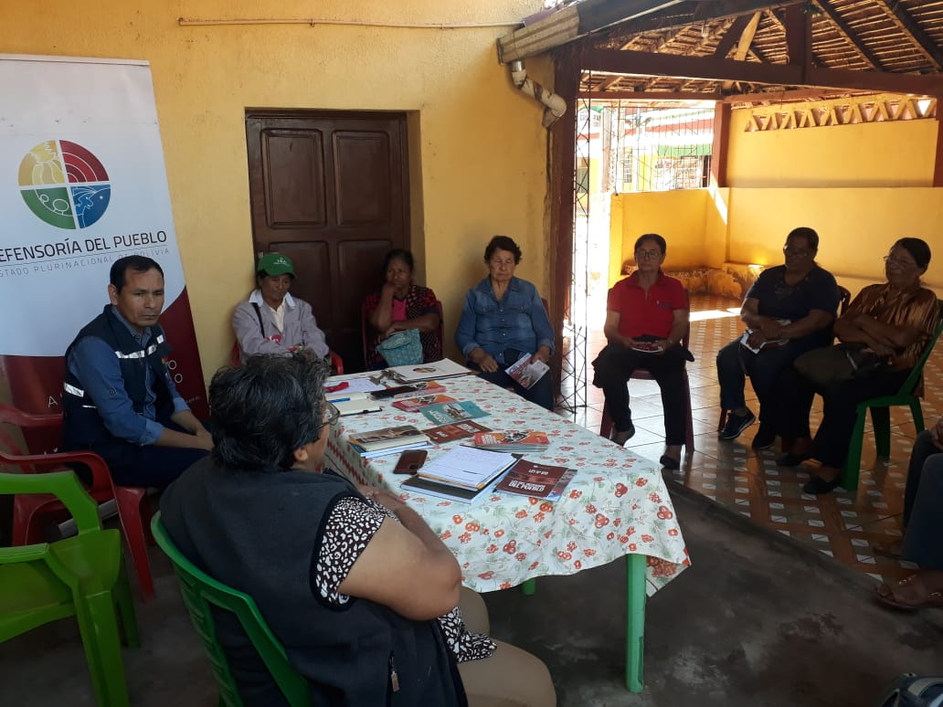 Defensoría del Pueblo aboga por los derechos de los Adultos Mayores en Caraparí