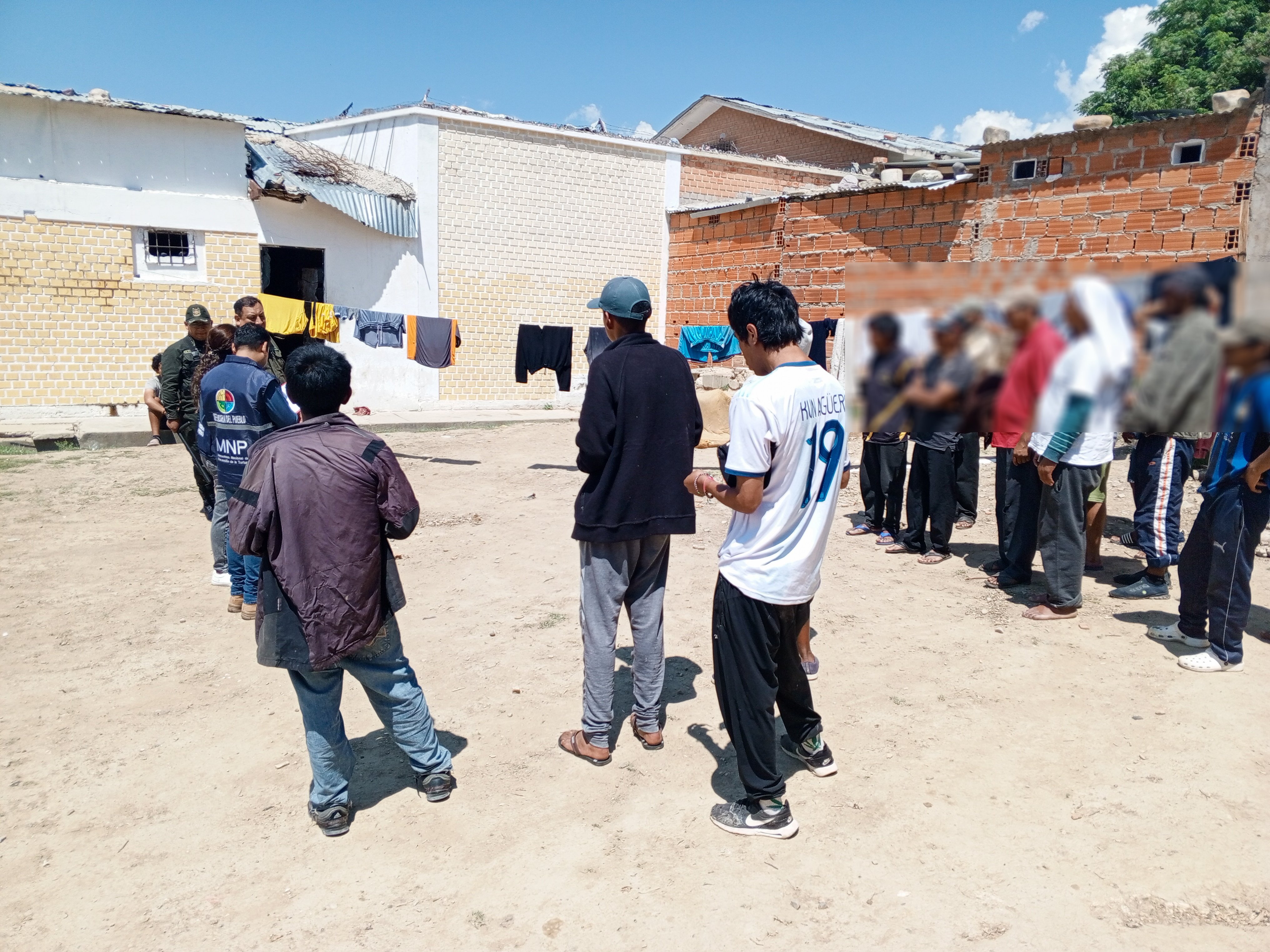 DEFENSORÍA DEL PUEBLO VERIFICA CONDICIONES INADECUADAS DE HABITABILIDAD EL CENTRO PENITENCIARIO DE MORROS BLANCOS.