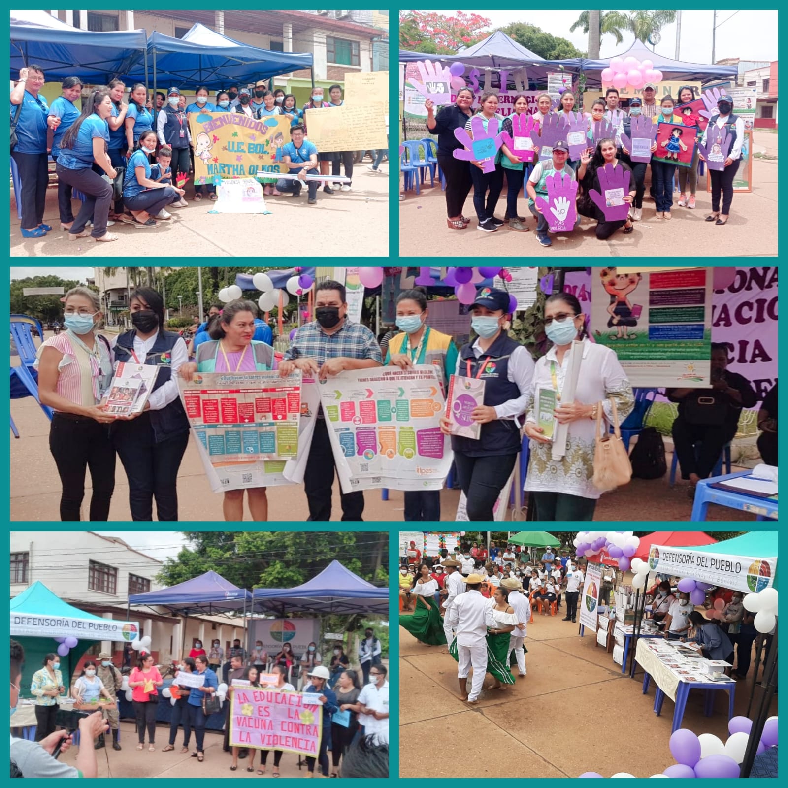 DEFENSORÍA DEL PUEBLO LLEVO ADELANTE LA FERIA DE PREVENCIÓN DE VIOLENCIA HACÍA LAS MUJERES EN RIBERALTA