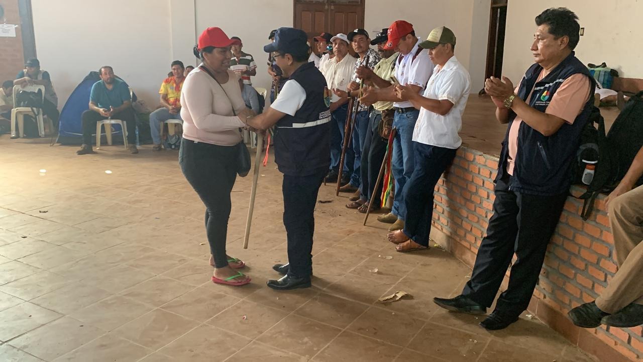 Defensor del Pueblo se reúne con indígenas y caciques de Alto Paraguá que demandan respeto a su territorio con un pliego petitorio de 12 puntos