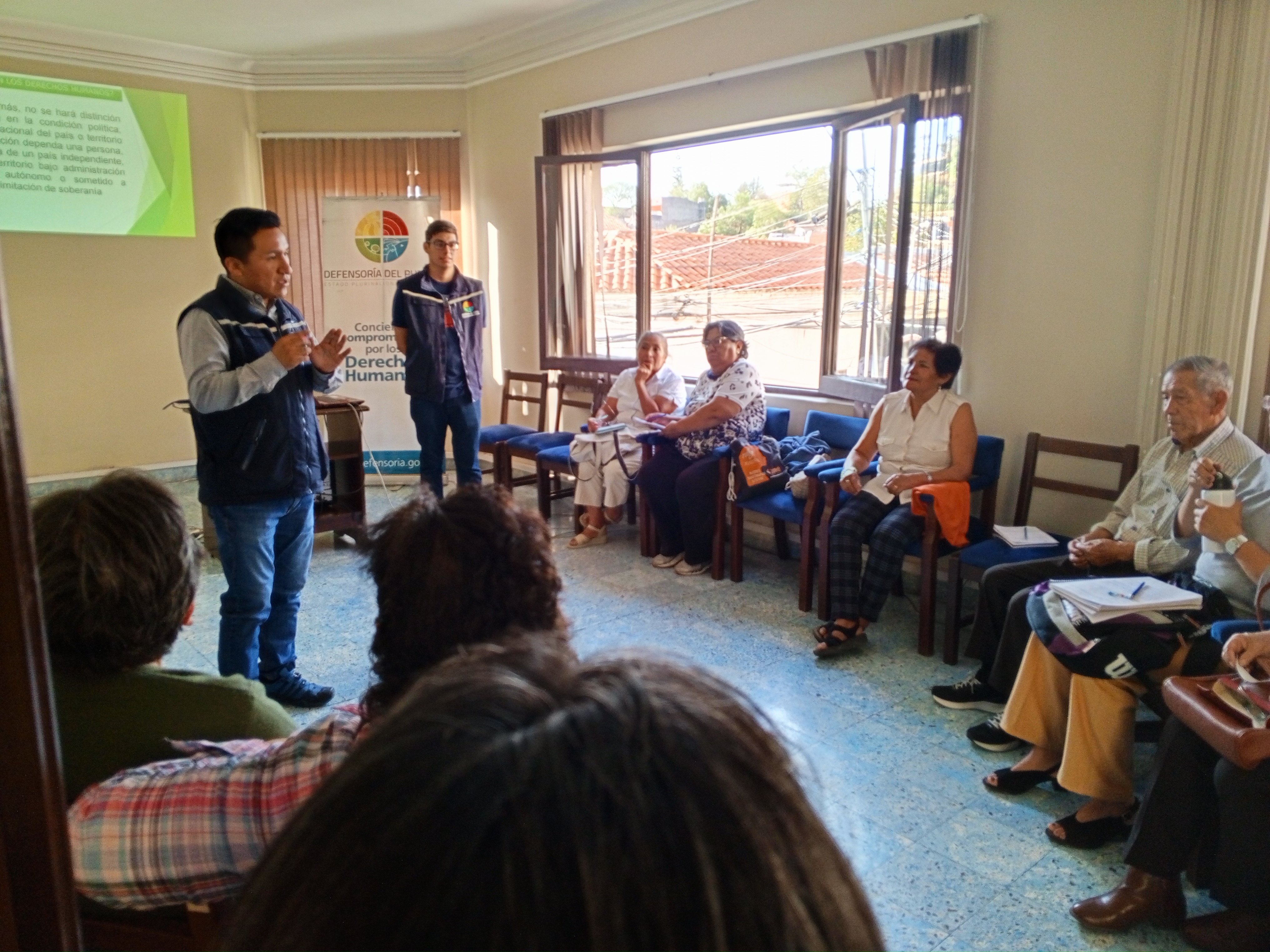 INICIA FORMACIÓN DE PROMOTORES DE DERECHOS HUMANOS DE PERSONAS ADULTAS MAYORES EN TARIJA