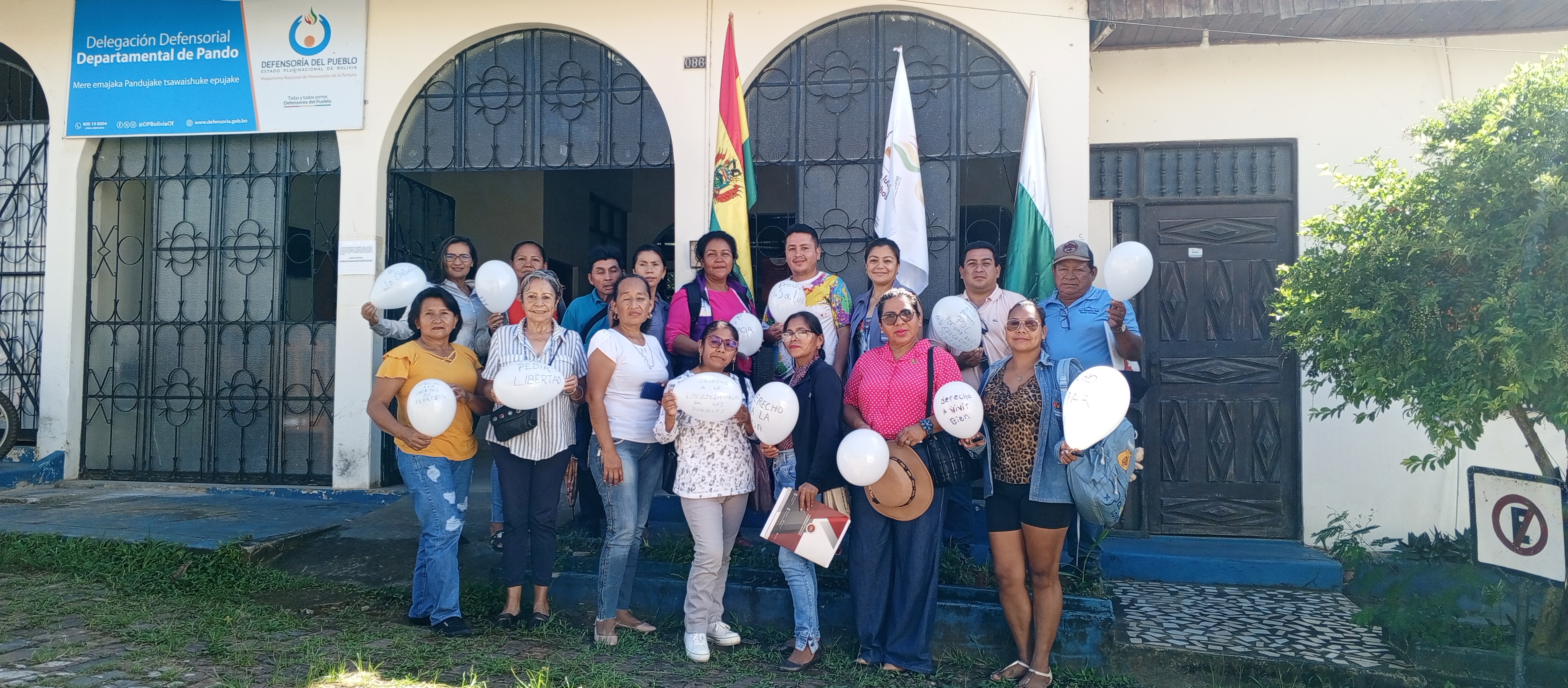 EN PANDO, DEFENSORÍA DEL PUEBLO DA INICIO A LA AGENDA DEL BICENTENARIO Y DE LOS DERECHOS HUMANOS, RUMBO A LOS 200 AÑOS DE BOLIVIA