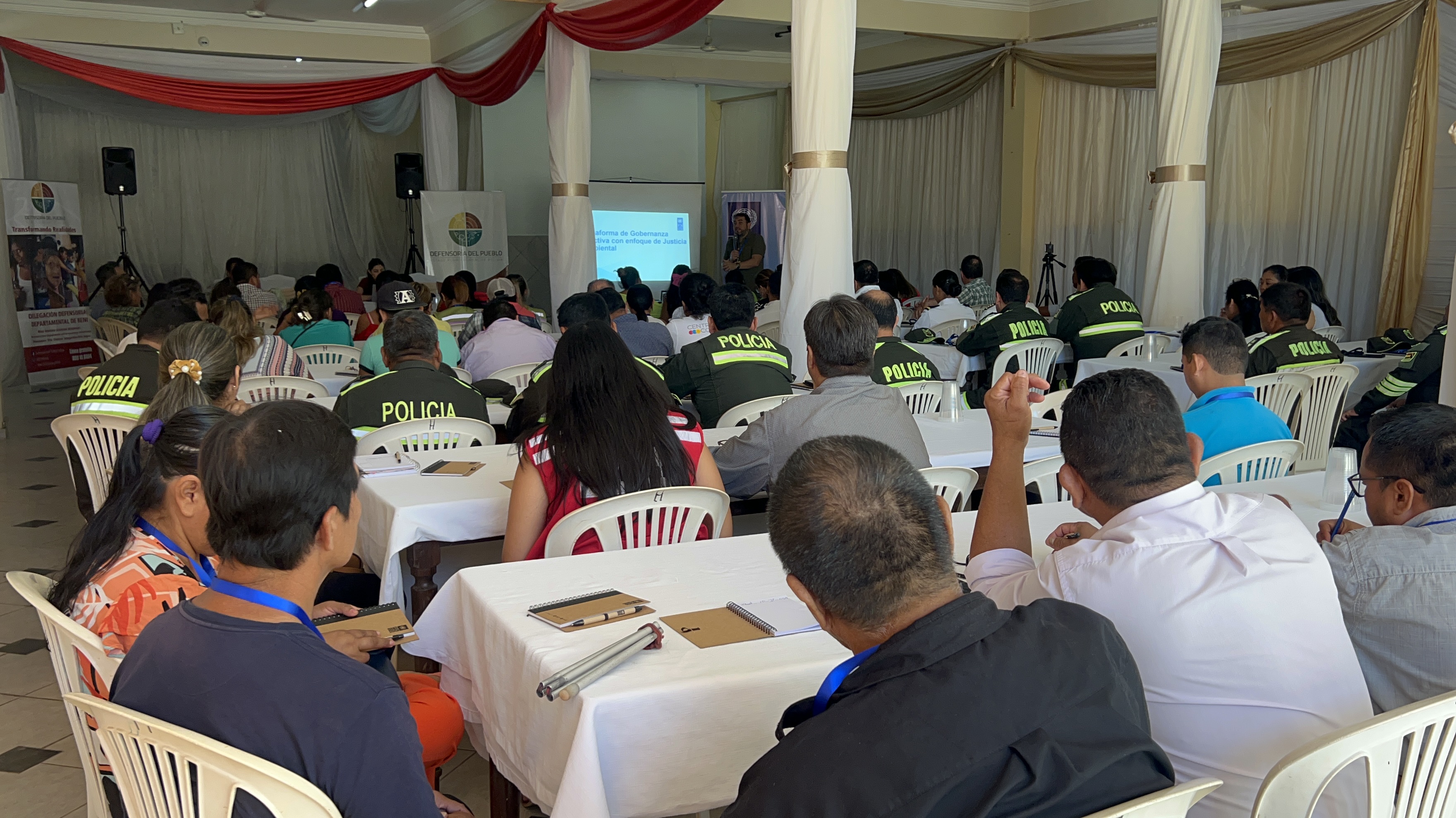 EN BENI LA DEFENSORIA DEL PUEBLO Y PNUD DESARROLLARON DIALOGOS PREVENTIVOS DE CONFLICTIVIDAD SOCIALES MULTIPARTES CON AUTORIDADES Y ORGANIZACIONES CIVILES DE TRINIDAD