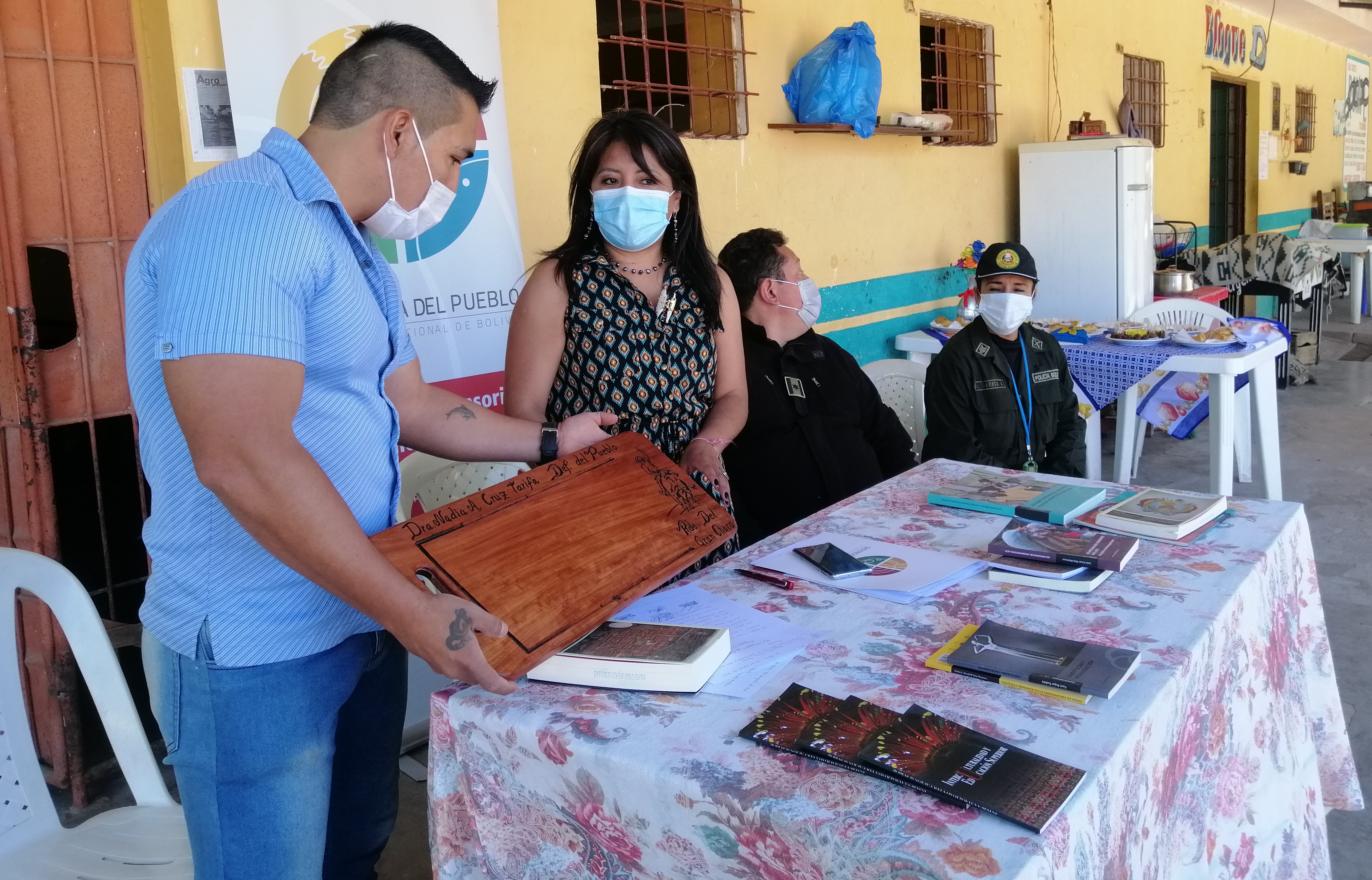 DEFENSORIA DEL PUEBLO IMPULSA FERIA MULTISECTORIAL EN EL CENTRO DE READAPTACIÓN PRODUCTIVA EL PALMAR