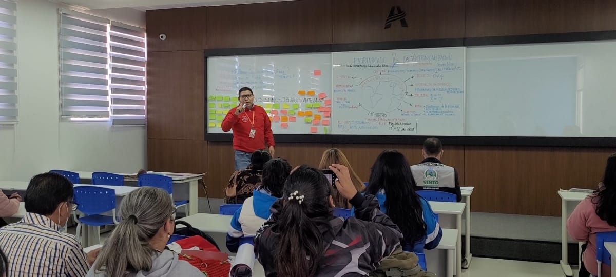 LA DEFENSORÍA DEL PUEBLO PARTICIPA DEL PROGRAMA DE CAPACITACIÓN PARA LA PREVENCIÓN DE LA VIOLENCIA EN EL MUNICIPIO DE VINTO