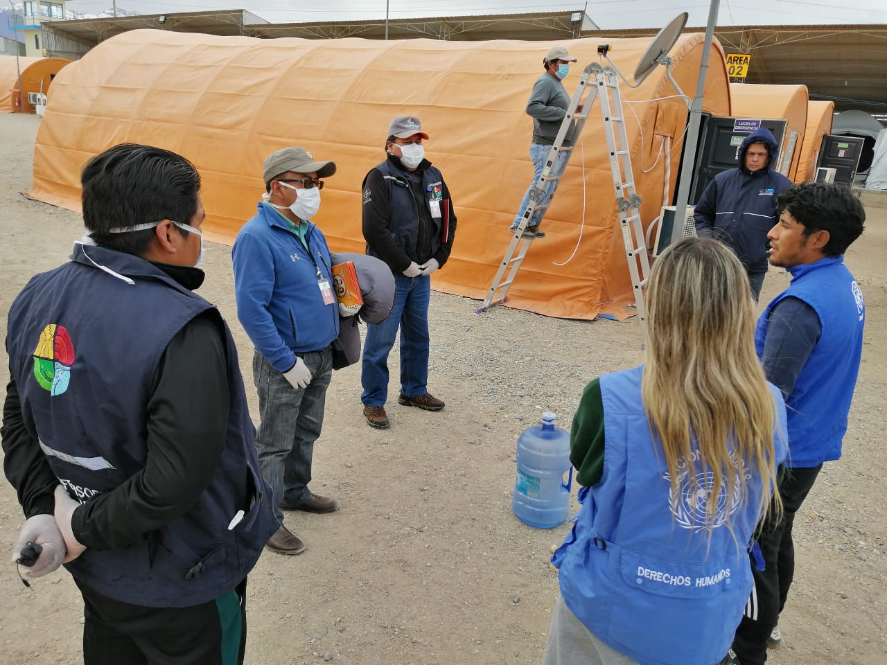 DEFENSORÍA DEL PUEBLO E INSTITUCIONES COORDINAN ACCIONES PARA RECIBIR AL SEGUNDO GRUPO DE BOLIVIANOS REPATRIADOS EN PISIGA