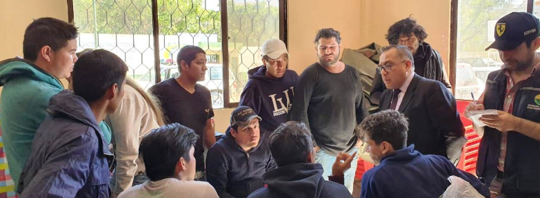 DEFENSORÍA DE PUEBLO GESTIONA LA LIBERTAD DE 16 ACTIVISTAS Y PIDE QUE LAS AUTORIDADES POLICIALES Y FISCALES CUMPLAN CON SU ROL