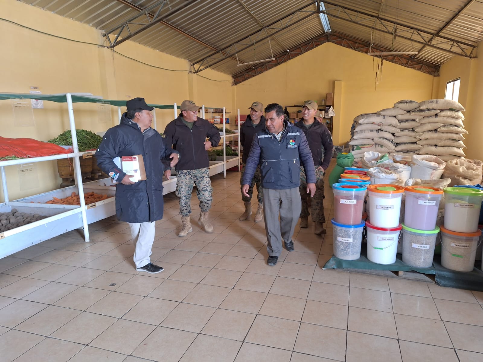 DELEGACIÓN DEFENSORIAL DE ORURO VERIFICA CONDICIONES Y EJERCICIO DE DERECHOS EN EL REGIMIENTO GERMÁN BUCH DE CHALLAPATA