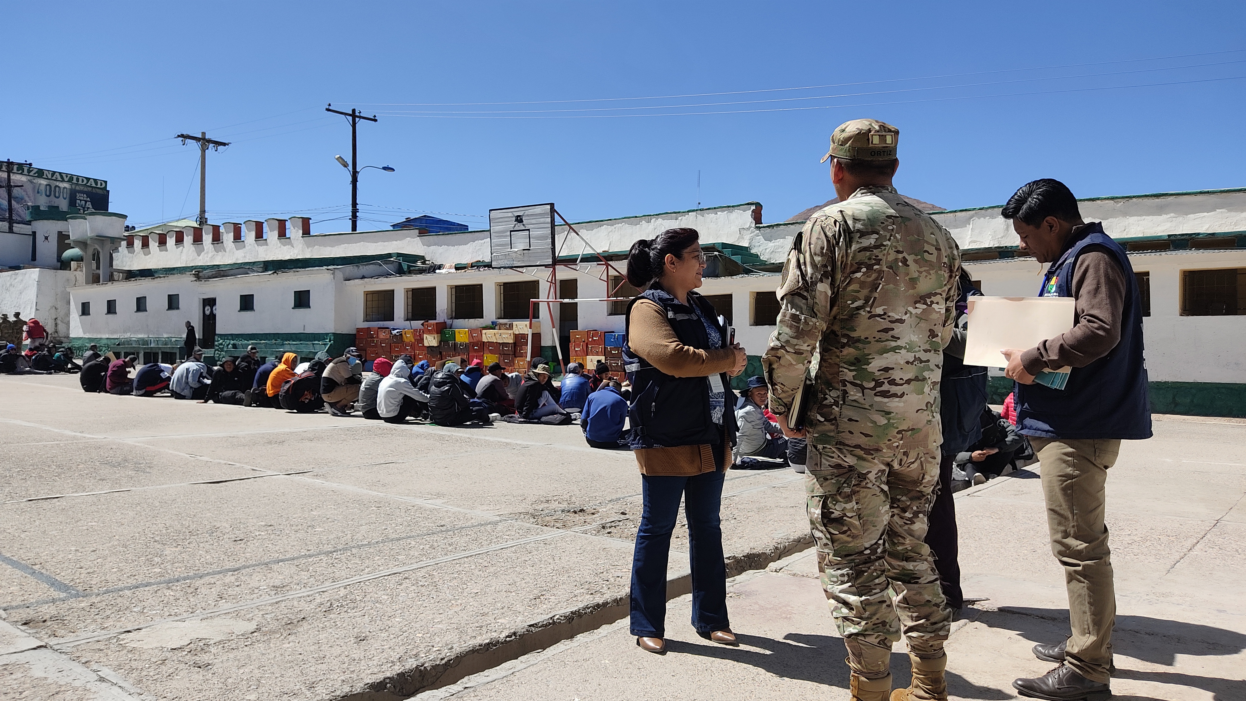 POTOSÍ: VERIFICATIVO DEFENSORIAL ACOMPAÑA EL RECLUTAMIENTO DEL SERVICIO MILITAR 2025