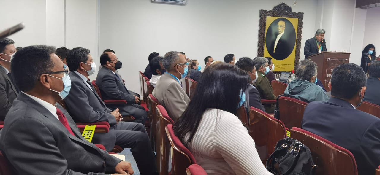 DEFENSORÍA DEL PUEBLO EN COCHABAMBA PARTICIPA DE LA INAUGURACIÓN DEL AÑO JUDICIAL 2021