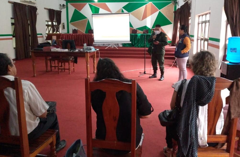 DEFENSORÍA DEL PUEBLO REALIZÓ TALLER DE FORTALECIMIENTO EN PREVENCIÓN Y ATENCIÓN DE LA VIOLENCIA EN RAZÓN DE GÉNERO A SERVIDORES PÚBLICOS DEL MUNICIPIO DE GUAYARAMERÍN Y LA FUERZA ESPECIAL DE LUCHA CONTRA LA VIOLENCIA