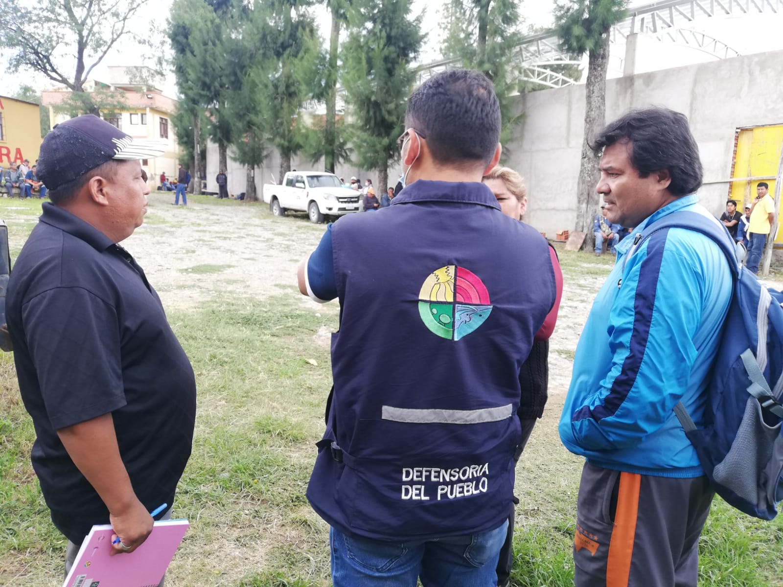 DEFENSORÍA DEL PUEBLO EN TARIJA EVIDENCIA AISLAMIENTO DE TRABAJADORES REINCORPORADOS AL SERVICIO DEPARTAMENTAL DE CAMINOS