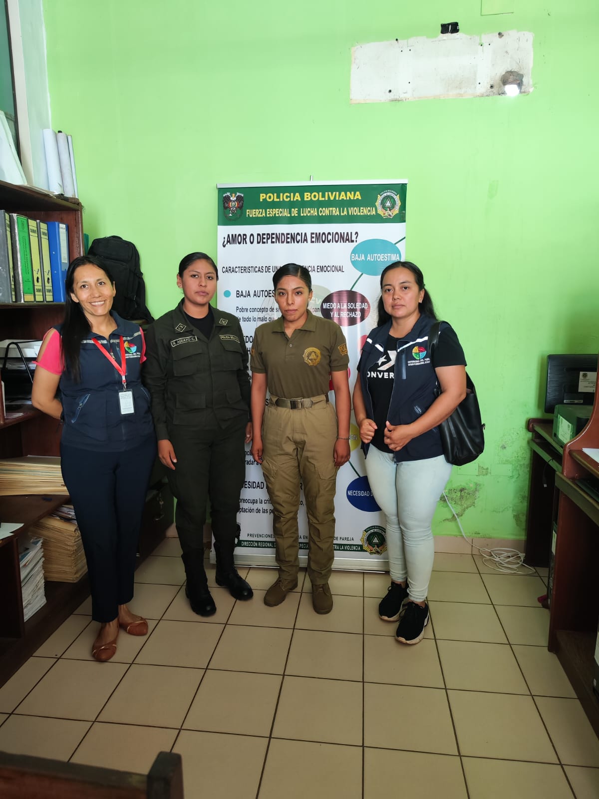 Defensoría del Pueblo logra fortalecimiento a la Fuerza Especial de Lucha Contra la Violencia con tres efectivos policiales en Riberalta