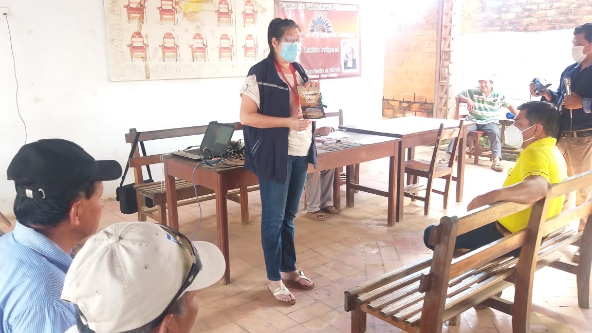 LA DELEGACIÓN DEFENSORIAL DEL BENI SOCIALIZA EL ACUERDO DE ESCAZÚ EN EL CABILDO INDIGENAL