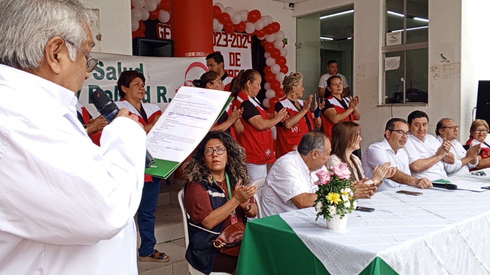 SANTA CRUZ: GOBERNACIÓN REALIZA ENTREGA SIMBÓLICA DEL TERRENO DEL BANCO DE SANGRE A LA MATERNIDAD