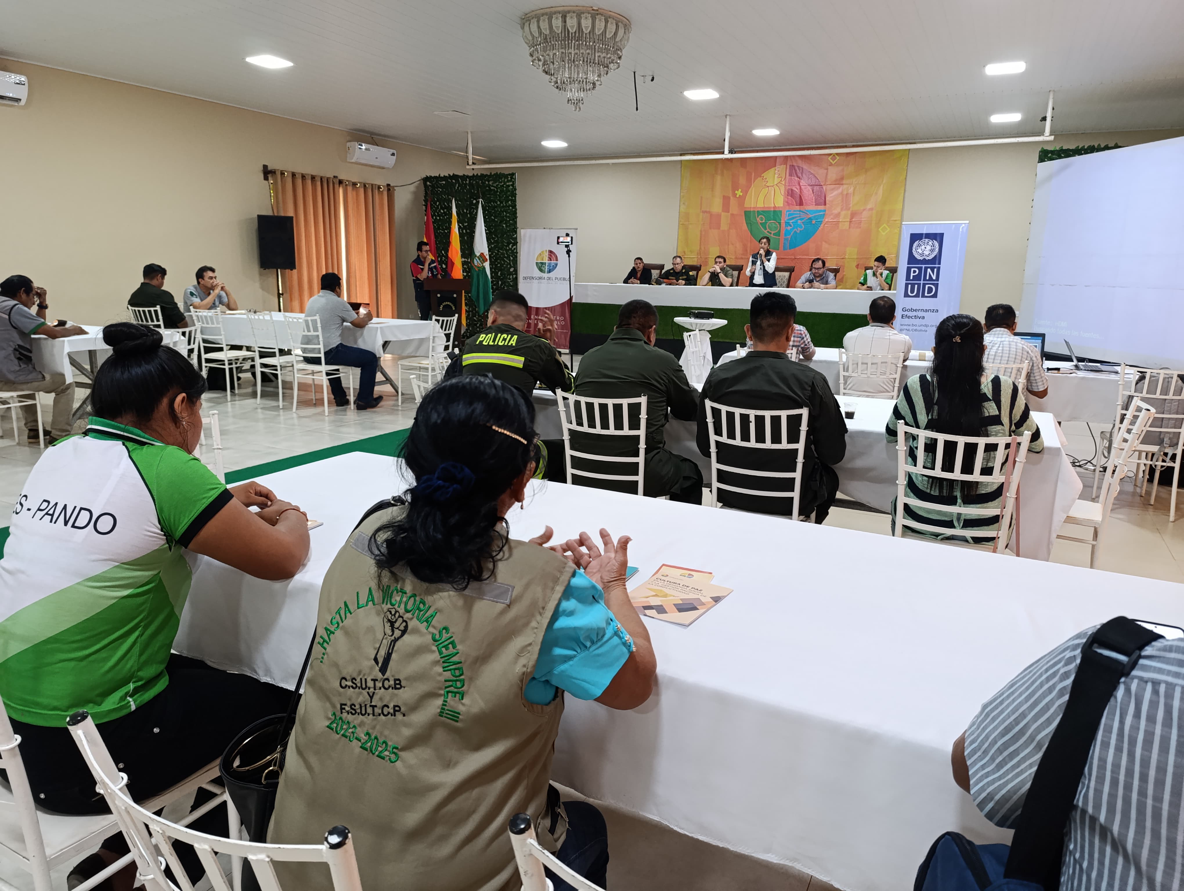 SE REALIZA CON ÉXITO EL TALLER II DE GOBERNANZA EFECTIVA CON ENFOQUE EN JUSTICIA AMBIENTAL Y DERECHOS HUMANOS EN PANDO