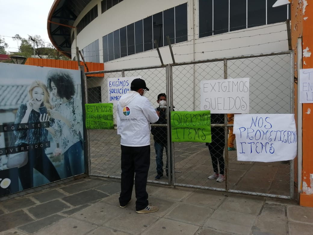 DEFENSORÍA DEL PUEBLO EXIGE AL MINISTERIO DE SALUD GARANTIZAR SALARIOS A PERSONAL DE SALUD DE LOS CENTROS DE AISLAMIENTO DEL MUNICIPIO DE TARIJA