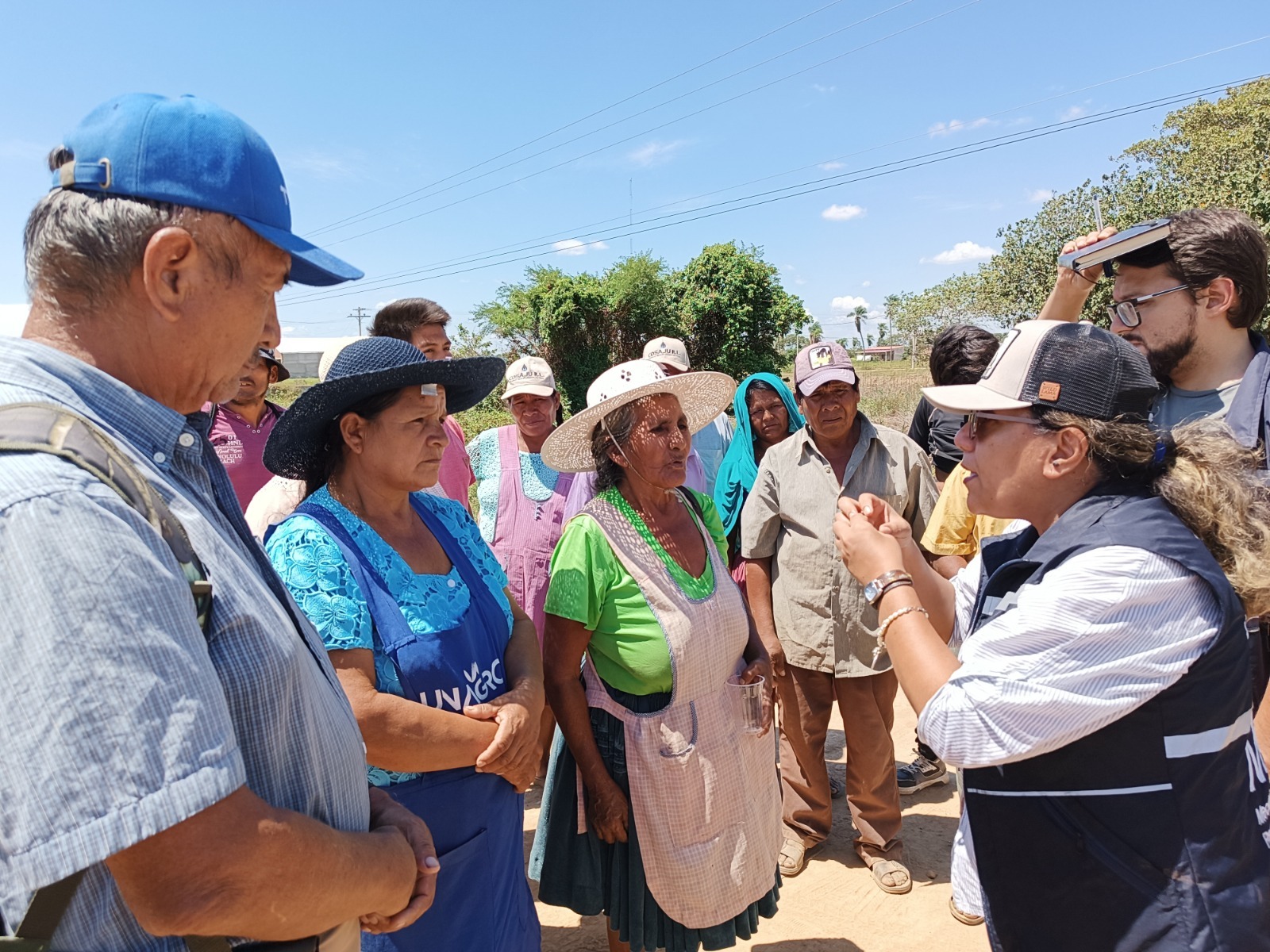 DEFENSORIA DEL PUEBLO REALIZA VERIFICATIVOS EN LOS PUNTOS DE BLOQUEOS