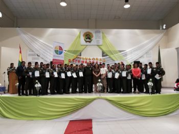 158 ESTUDIANTES DE LA FACULTAD TÉCNICA POLICIAL FUERON FORMADOS COMO DEFENSORAS Y DEFENSORES VOLUNTARIOS EN DDHH